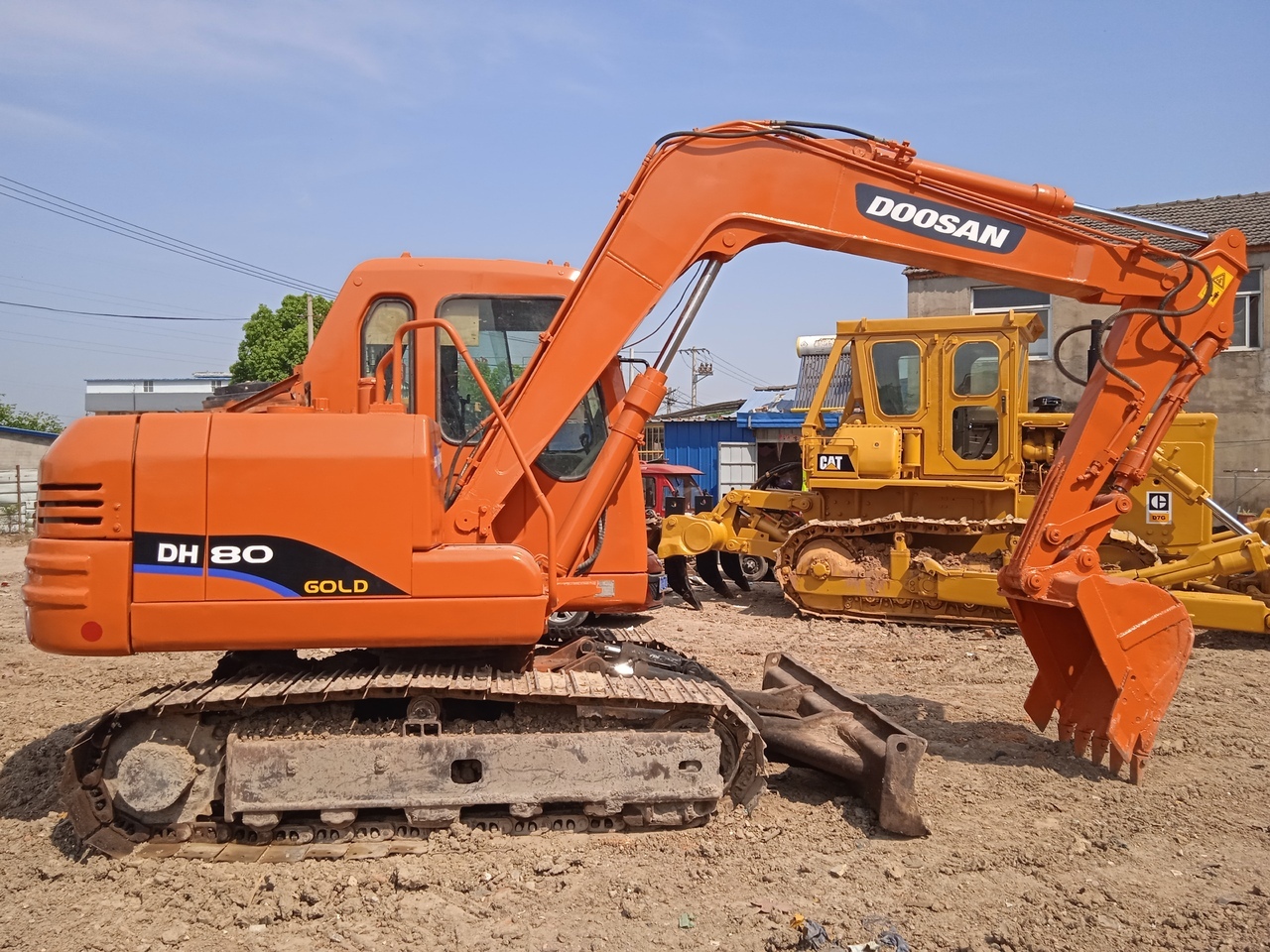 Верижен багер DOOSAN DH80: снимка 1