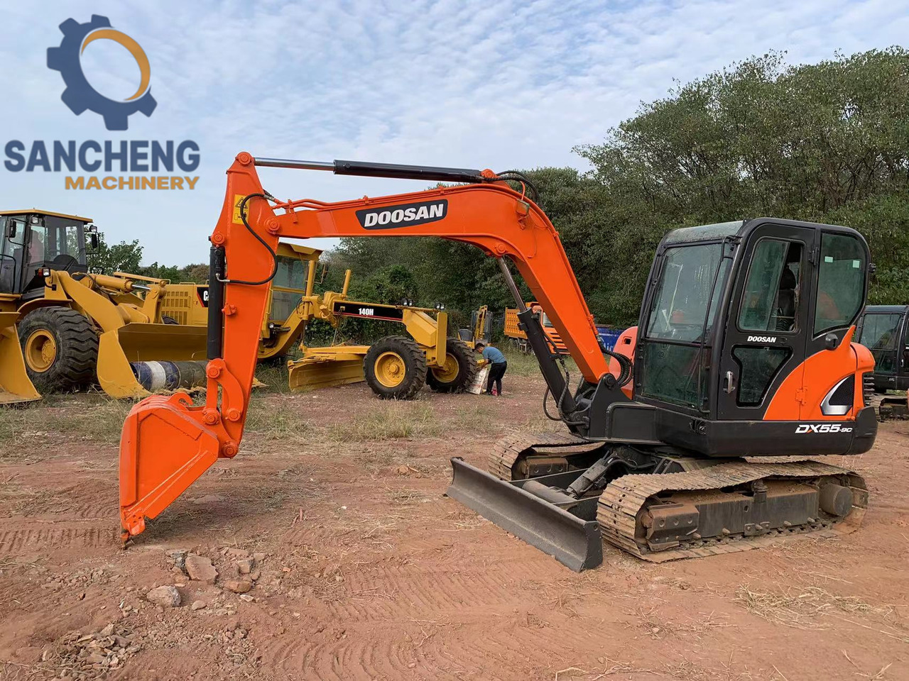 DOOSAN DX55 - Багер: снимка 4 DOOSAN DX55 - Багер: снимка 4