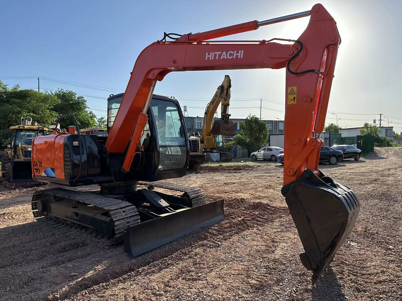 HITACHI ZAXIS ZX70 - Мини багер: снимка 4 HITACHI ZAXIS ZX70 - Мини багер: снимка 4