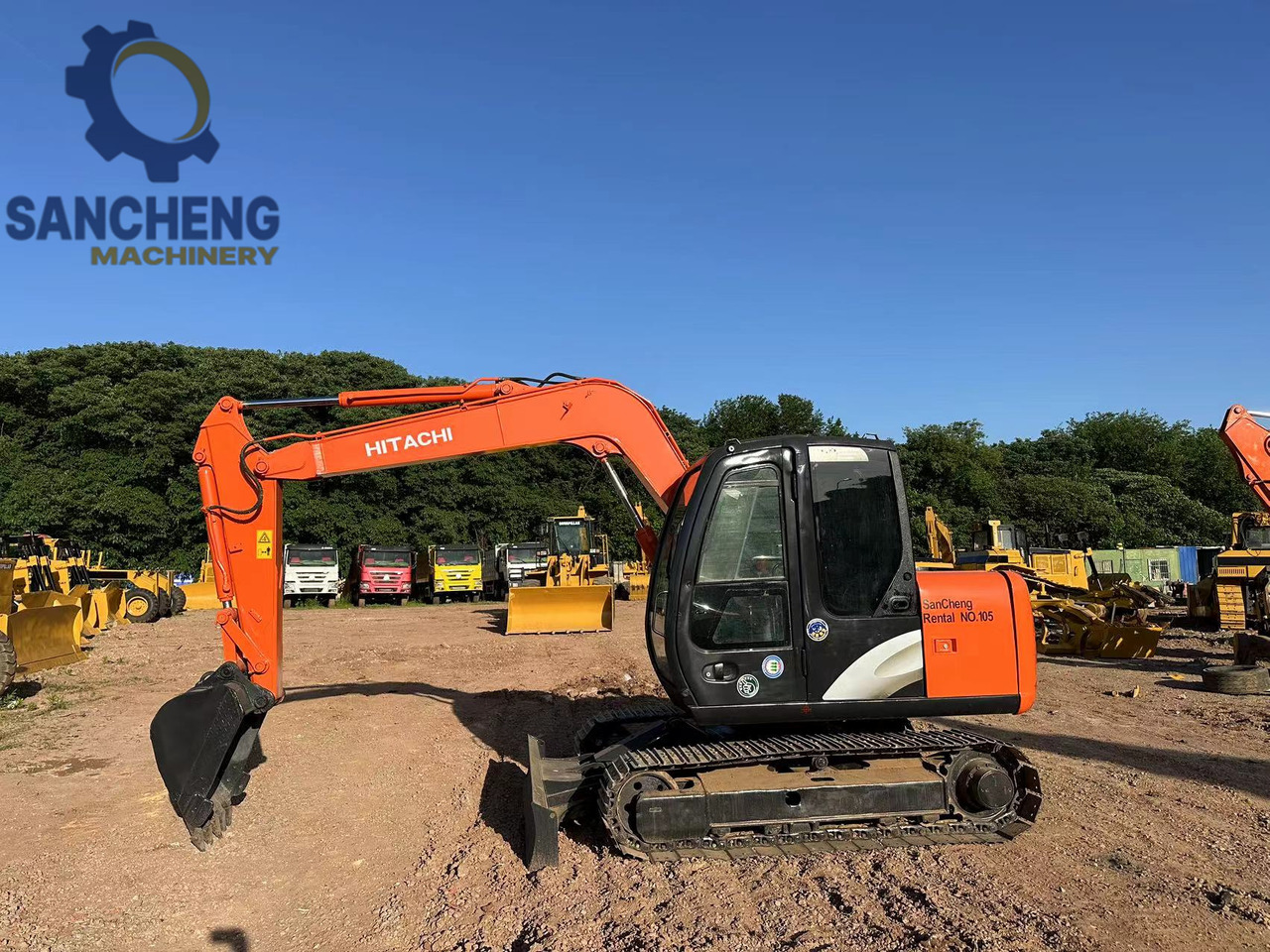 HITACHI ZAXIS ZX70 - Мини багер: снимка 5 HITACHI ZAXIS ZX70 - Мини багер: снимка 5