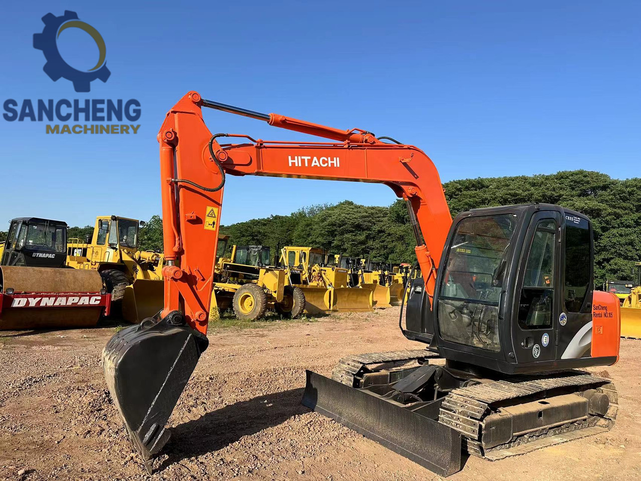 HITACHI ZAXIS ZX70 - Мини багер: снимка 2 HITACHI ZAXIS ZX70 - Мини багер: снимка 2