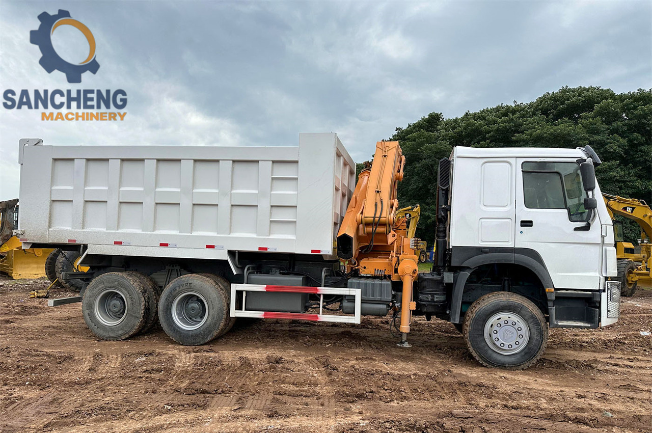 HOWO 371 crane truck - Камион с кран: снимка 2 HOWO 371 crane truck - Камион с кран: снимка 2