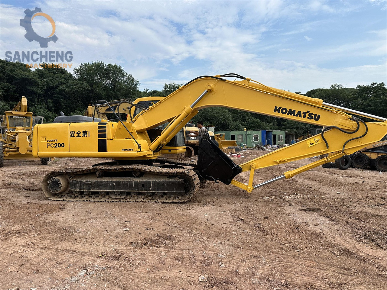 KOMATSU PC200-6 - Верижен багер: снимка 3 KOMATSU PC200-6 - Верижен багер: снимка 3