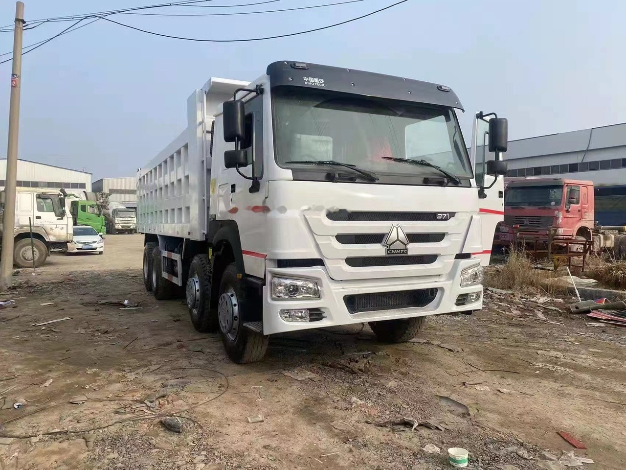 SINOTRUK HOWO 371 Tipper truck - Самосвал камион: снимка 4 SINOTRUK HOWO 371 Tipper truck - Самосвал камион: снимка 4