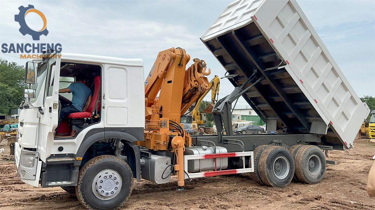 SINOTRUK Howo 371 6x4 crane truck - Камион с кран: снимка 4 SINOTRUK Howo 371 6x4 crane truck - Камион с кран: снимка 4