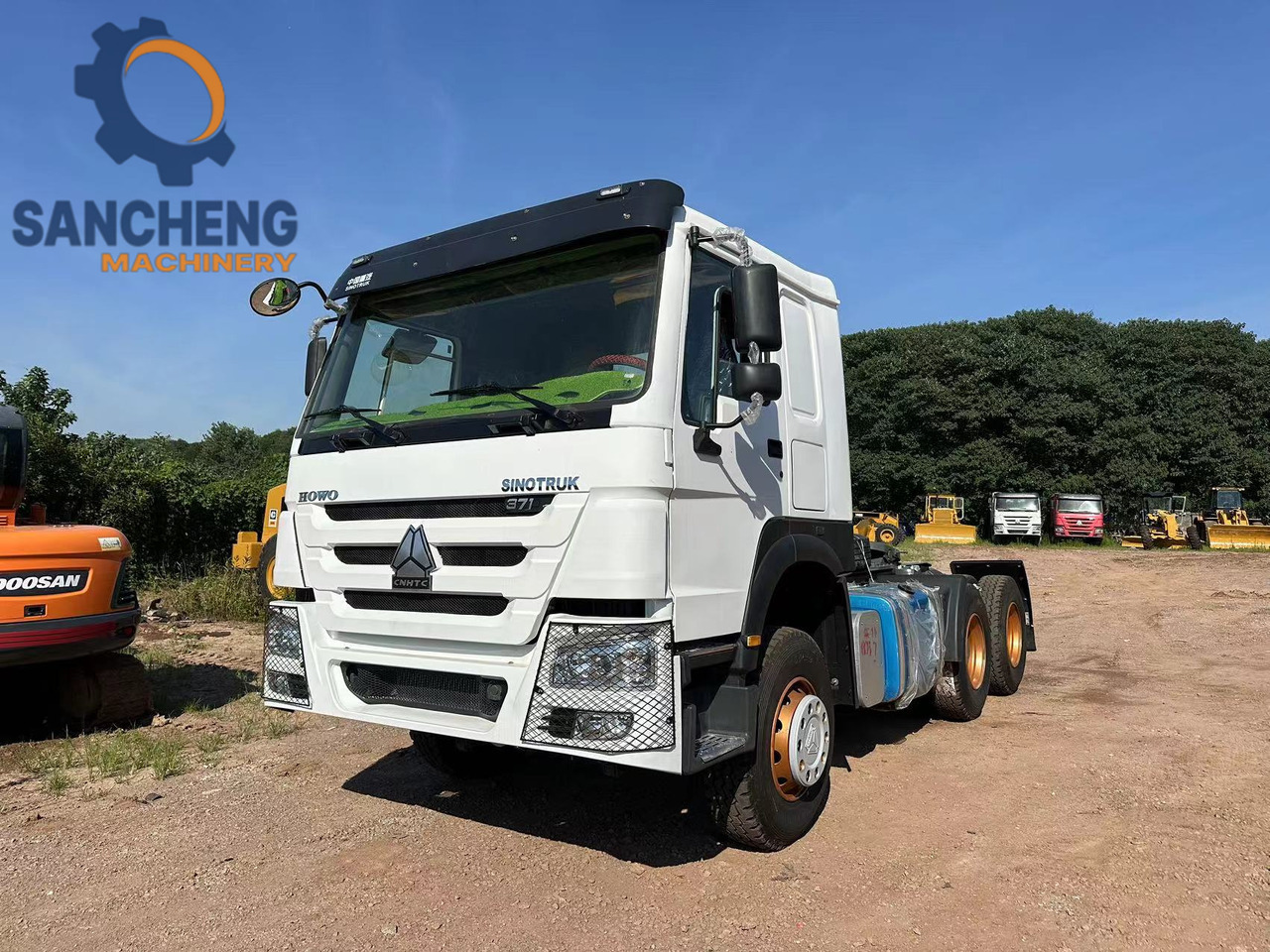 SINOTRUK HOWO Truck Head 371hp 6x4 - Влекач: снимка 2 SINOTRUK HOWO Truck Head 371hp 6x4 - Влекач: снимка 2