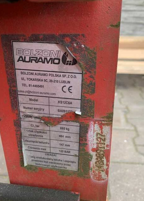 Auramo KS12C6A, Kartonklammer - Кламер за Подемно-транспортна техника: снимка 3 Auramo KS12C6A, Kartonklammer - Кламер за Подемно-транспортна техника: снимка 3