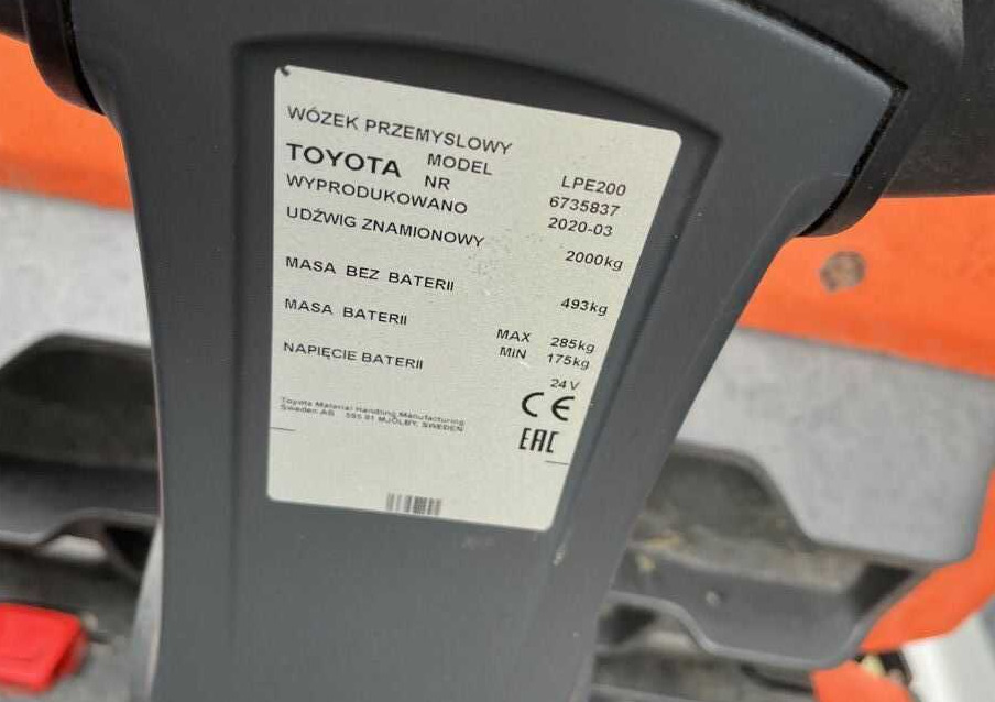 BT LPE200 - Палетна количка: снимка 4 BT LPE200 - Палетна количка: снимка 4