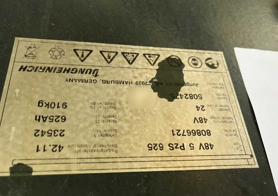 Jungheinrich EFG318k - Електрокар: снимка 5 Jungheinrich EFG318k - Електрокар: снимка 5