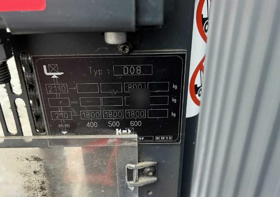 Linde D08 - Стакер: снимка 5 Linde D08 - Стакер: снимка 5