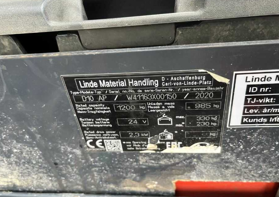Linde D10AP - Стакер: снимка 4 Linde D10AP - Стакер: снимка 4