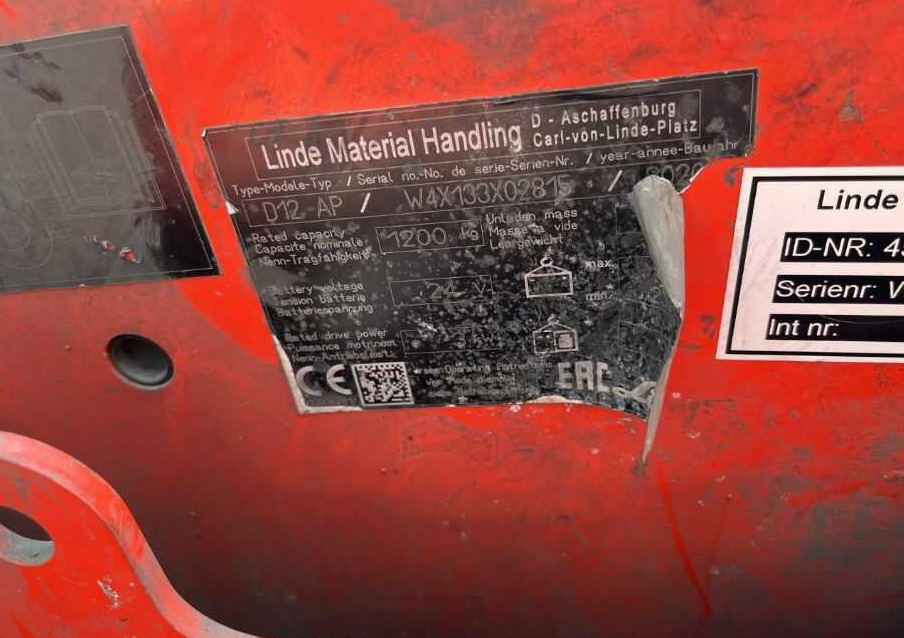 Linde D12AP - Стакер: снимка 4 Linde D12AP - Стакер: снимка 4