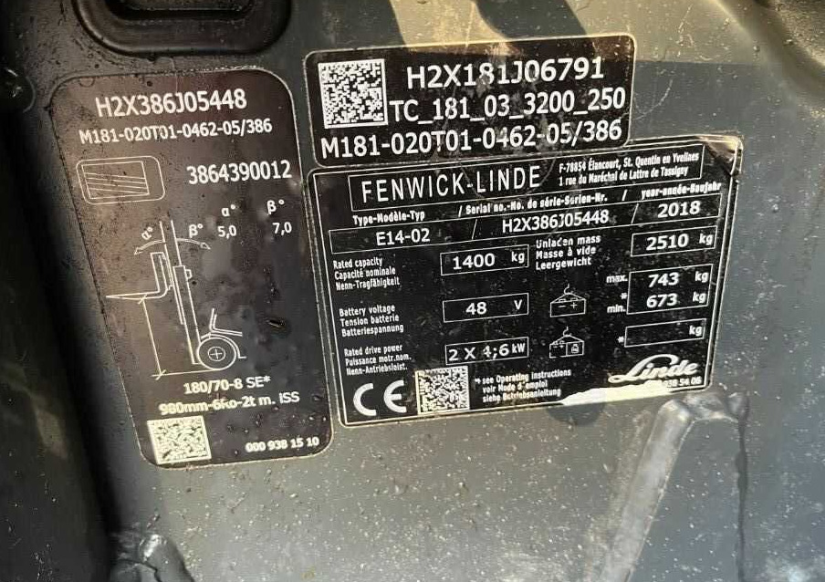 Linde E14-02 - Електрокар: снимка 4 Linde E14-02 - Електрокар: снимка 4