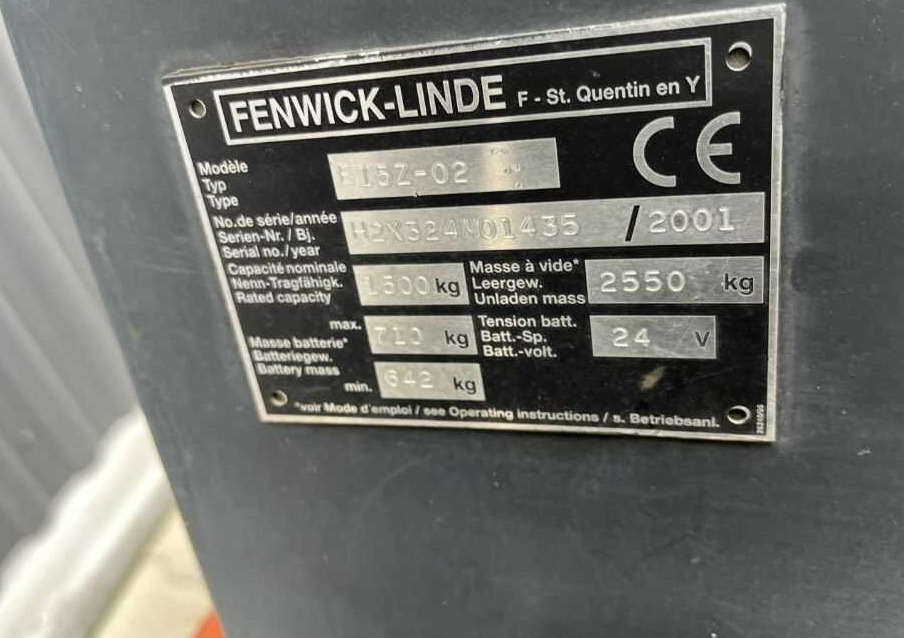 Linde E15 - Електрокар: снимка 4 Linde E15 - Електрокар: снимка 4