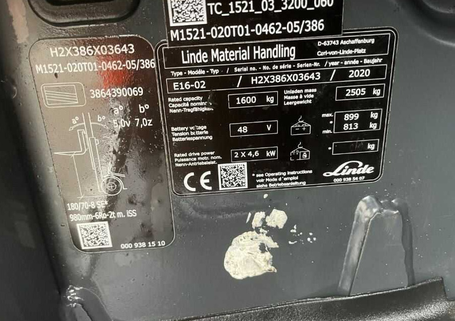 Linde E16-02 - Електрокар: снимка 4 Linde E16-02 - Електрокар: снимка 4