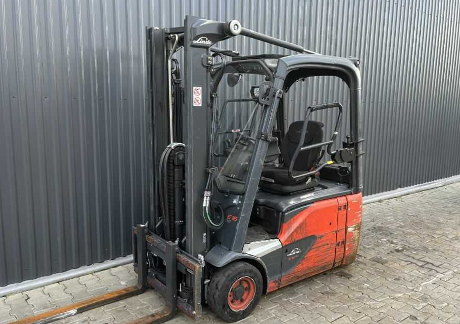Linde E16-02 - Електрокар: снимка 1 Linde E16-02 - Електрокар: снимка 1