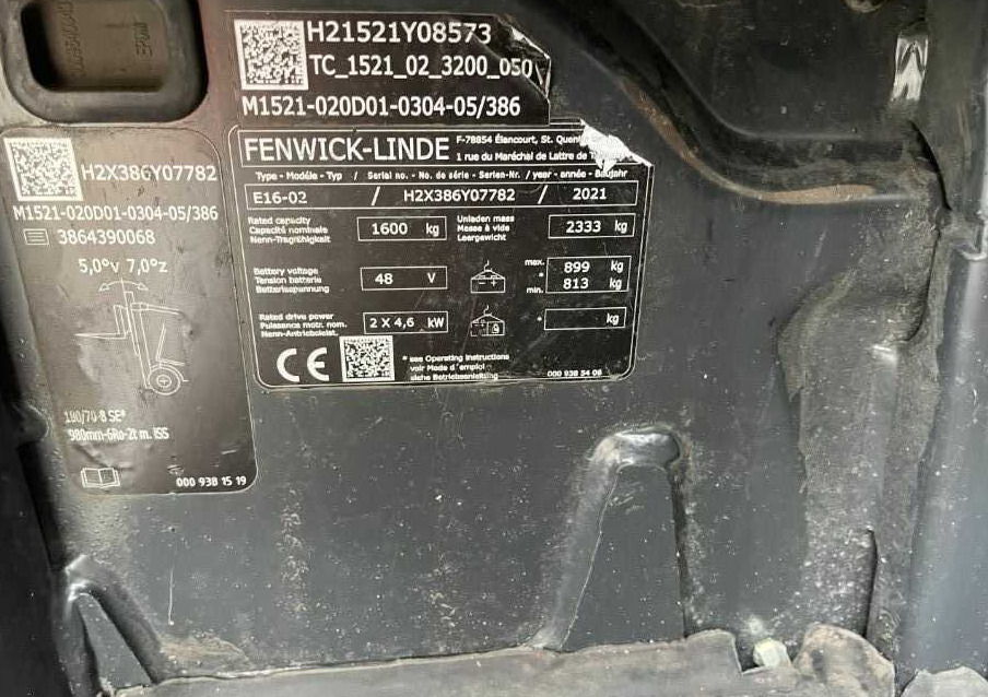 Linde E16-02 - Електрокар: снимка 4 Linde E16-02 - Електрокар: снимка 4