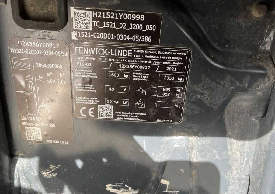 Linde E16-02 - Електрокар: снимка 4 Linde E16-02 - Електрокар: снимка 4