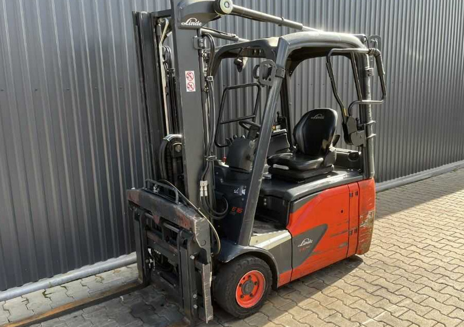 Linde E16-02 - Електрокар: снимка 1 Linde E16-02 - Електрокар: снимка 1