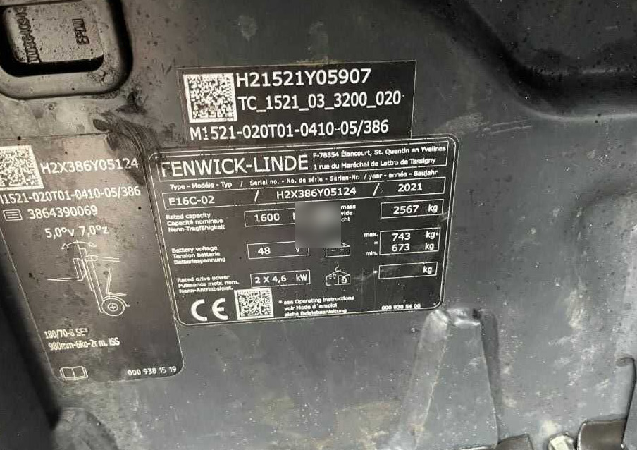 Linde E16C-02 - Електрокар: снимка 4 Linde E16C-02 - Електрокар: снимка 4