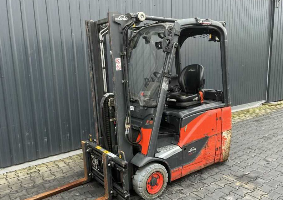 Linde E16H-02 - Електрокар: снимка 1 Linde E16H-02 - Електрокар: снимка 1