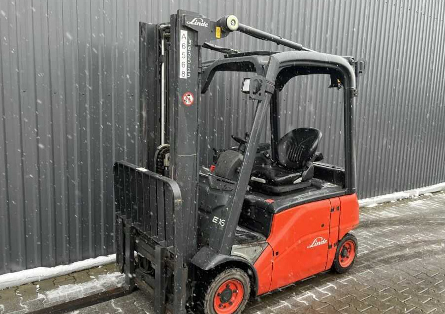 Linde E16P-01 - Електрокар: снимка 1 Linde E16P-01 - Електрокар: снимка 1