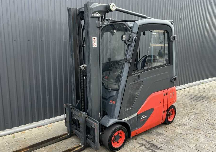 Linde E16P-02 - Електрокар: снимка 1 Linde E16P-02 - Електрокар: снимка 1