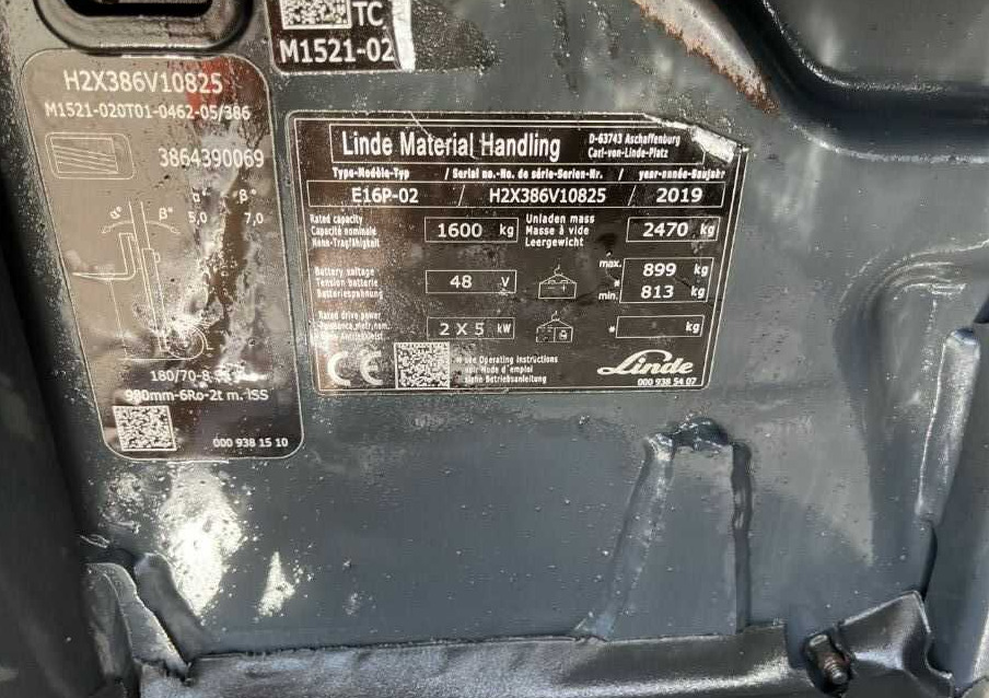 Linde E16P-02 - Електрокар: снимка 4 Linde E16P-02 - Електрокар: снимка 4