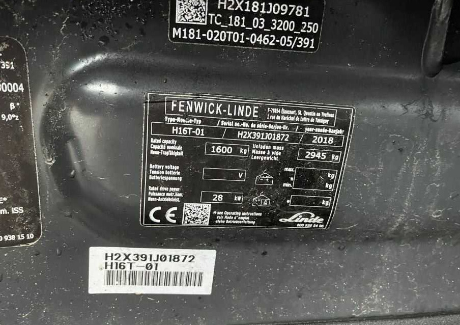 Linde H16T-01 - Газокар: снимка 4 Linde H16T-01 - Газокар: снимка 4