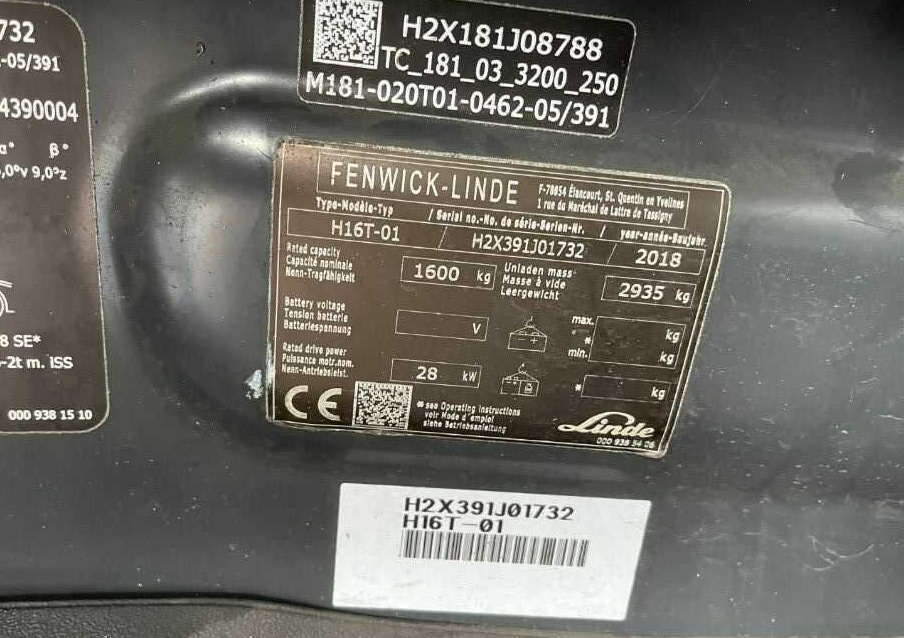 Linde H16T-01 - Газокар: снимка 4 Linde H16T-01 - Газокар: снимка 4