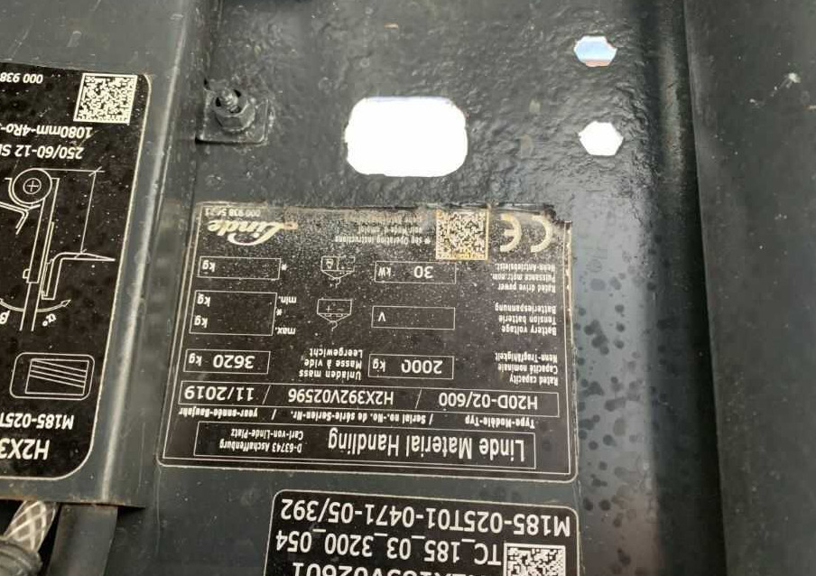 Linde H20D-02/600 - Дизелов мотокар: снимка 4 Linde H20D-02/600 - Дизелов мотокар: снимка 4