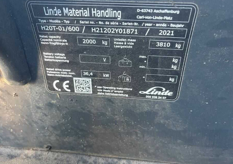 Linde H20T-01/600 - Газокар: снимка 4 Linde H20T-01/600 - Газокар: снимка 4