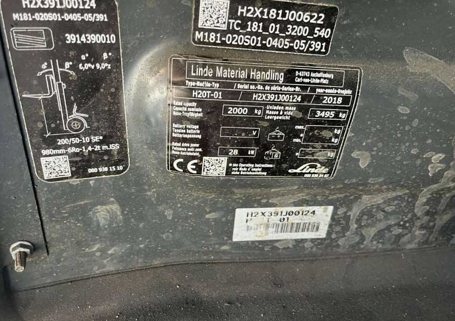 Linde H20T-01 - Газокар: снимка 4 Linde H20T-01 - Газокар: снимка 4