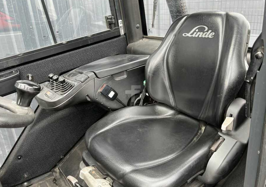 Дизелов мотокар Linde H25D-01: снимка 6