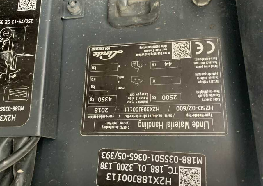 Linde H25D-02/600 - Дизелов мотокар: снимка 4 Linde H25D-02/600 - Дизелов мотокар: снимка 4