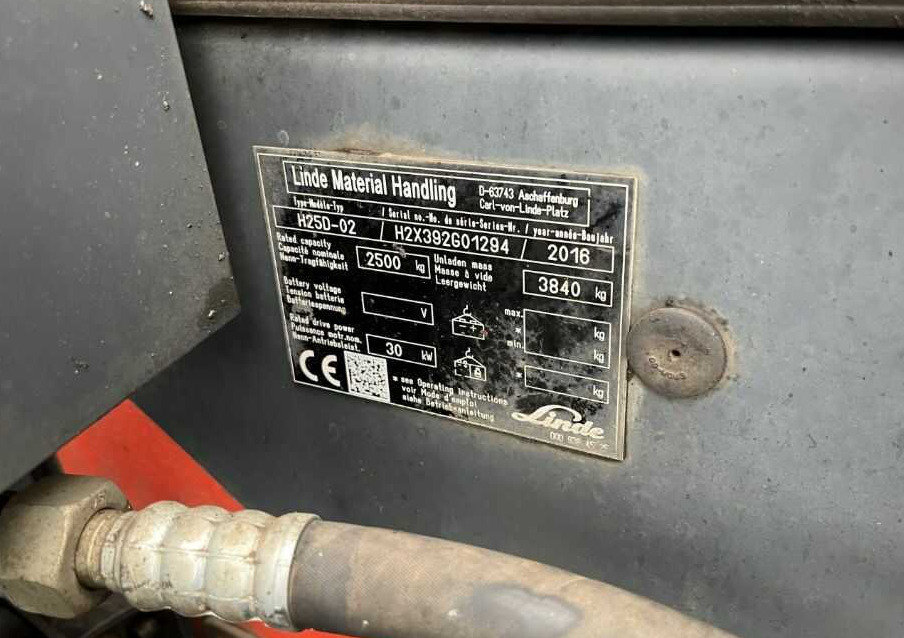 Linde H25D-02 - Дизелов мотокар: снимка 4 Linde H25D-02 - Дизелов мотокар: снимка 4