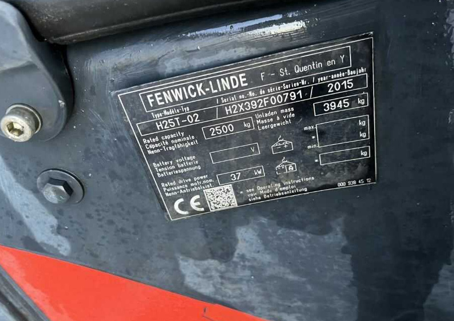 Linde H25T-01 - Газокар: снимка 4 Linde H25T-01 - Газокар: снимка 4