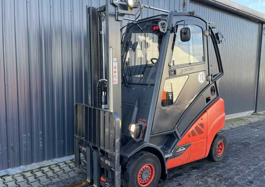 Linde H25T-02/600 - Газокар: снимка 1 Linde H25T-02/600 - Газокар: снимка 1