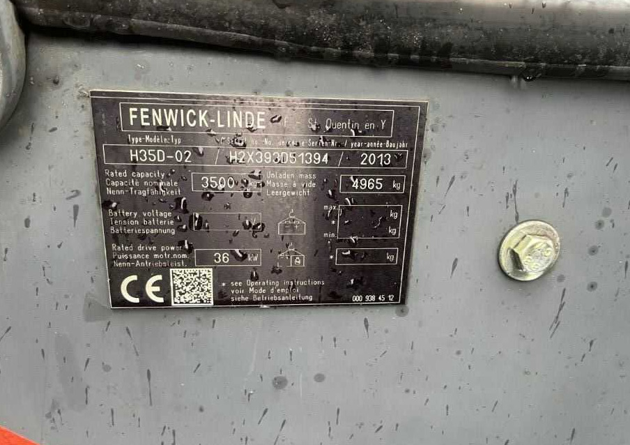 Linde H35D-02 - Дизелов мотокар: снимка 4 Linde H35D-02 - Дизелов мотокар: снимка 4