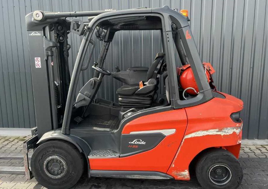 Linde H35T-01 - Газокар: снимка 2 Linde H35T-01 - Газокар: снимка 2