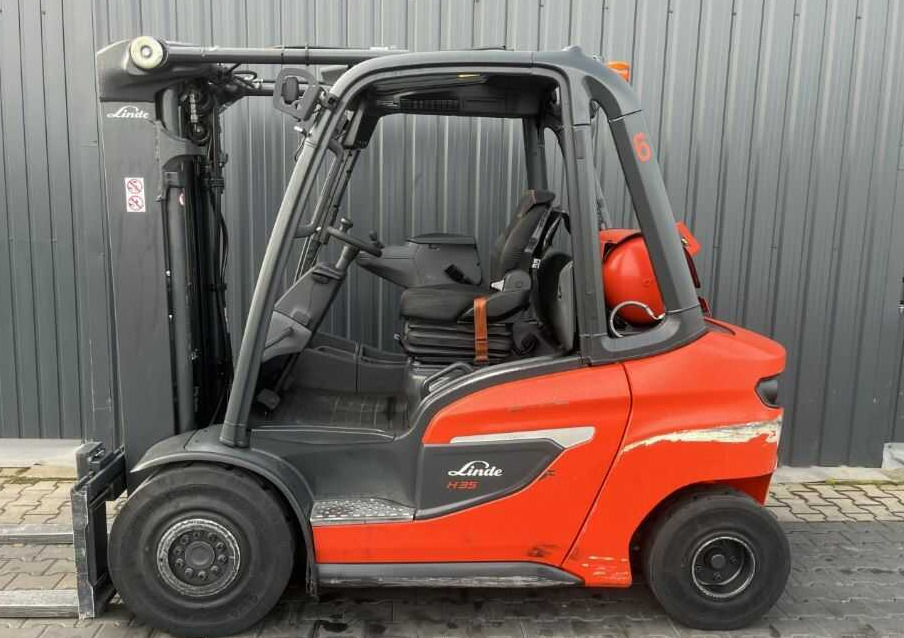 Linde H35T-01 - Газокар: снимка 2 Linde H35T-01 - Газокар: снимка 2
