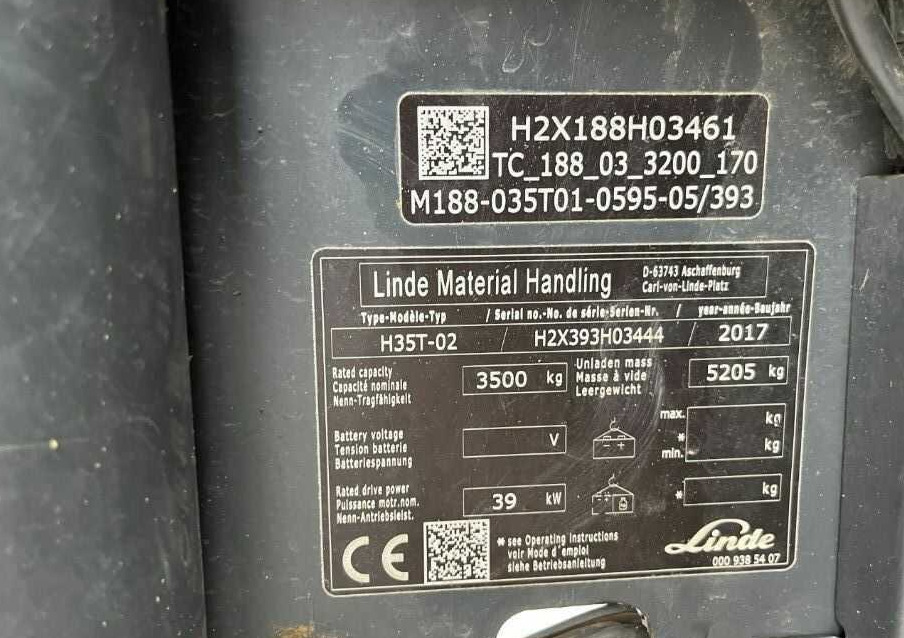 Linde H35T-02 - Газокар: снимка 4 Linde H35T-02 - Газокар: снимка 4