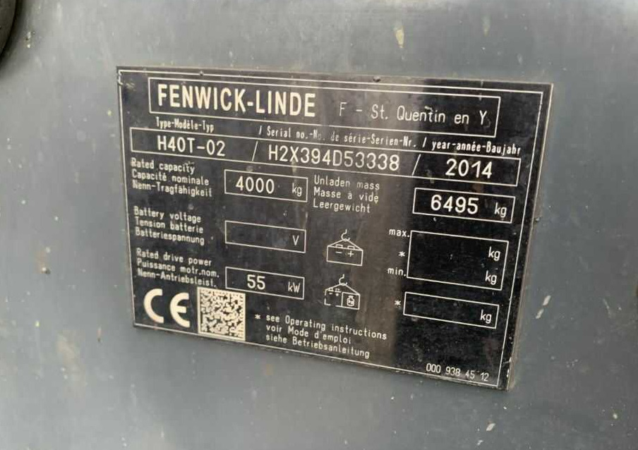 Linde H40T-02 - Газокар: снимка 4 Linde H40T-02 - Газокар: снимка 4