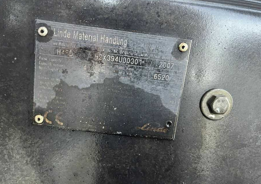 Linde H45D - Дизелов мотокар: снимка 4 Linde H45D - Дизелов мотокар: снимка 4