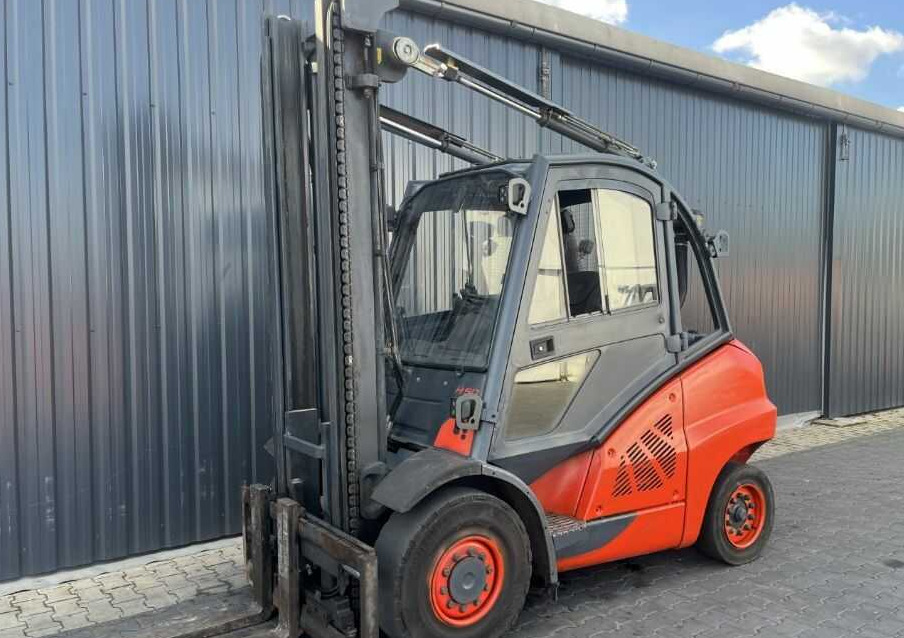 Linde H50D-01/600 - Дизелов мотокар: снимка 1 Linde H50D-01/600 - Дизелов мотокар: снимка 1
