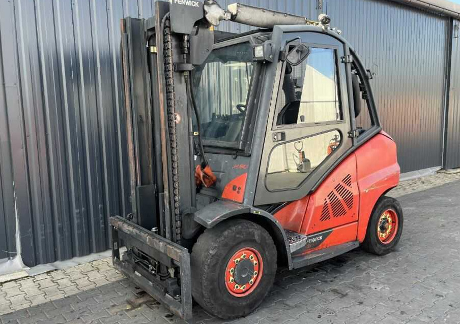 Linde H50D-01 - Дизелов мотокар: снимка 1 Linde H50D-01 - Дизелов мотокар: снимка 1