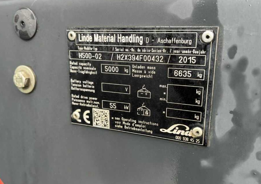 Linde H50D-02 - Дизелов мотокар: снимка 4 Linde H50D-02 - Дизелов мотокар: снимка 4