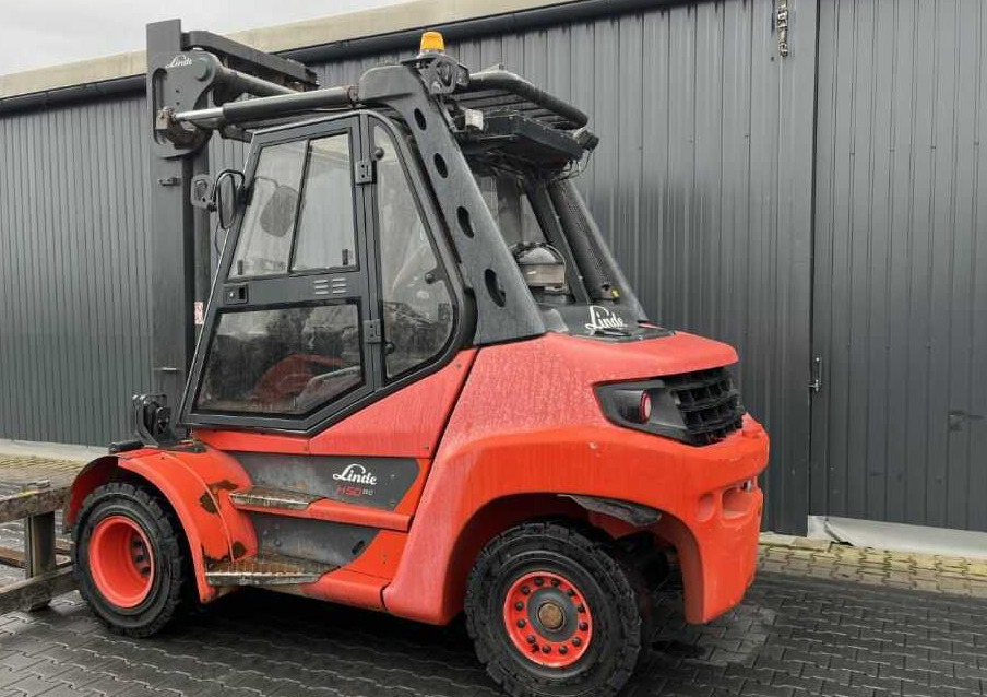 Linde H50D-03 - Дизелов мотокар: снимка 3 Linde H50D-03 - Дизелов мотокар: снимка 3