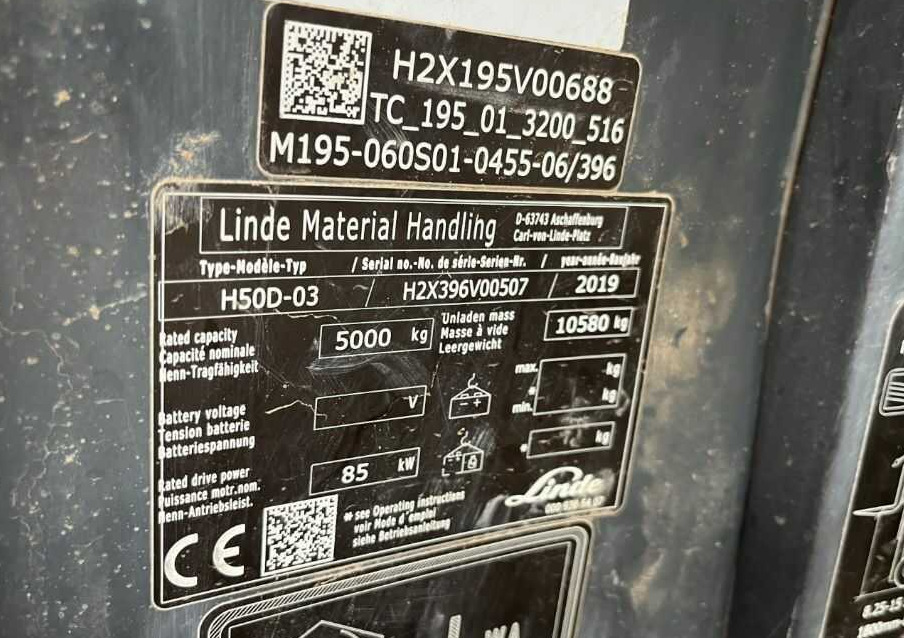 Linde H50D-03 - Дизелов мотокар: снимка 5 Linde H50D-03 - Дизелов мотокар: снимка 5