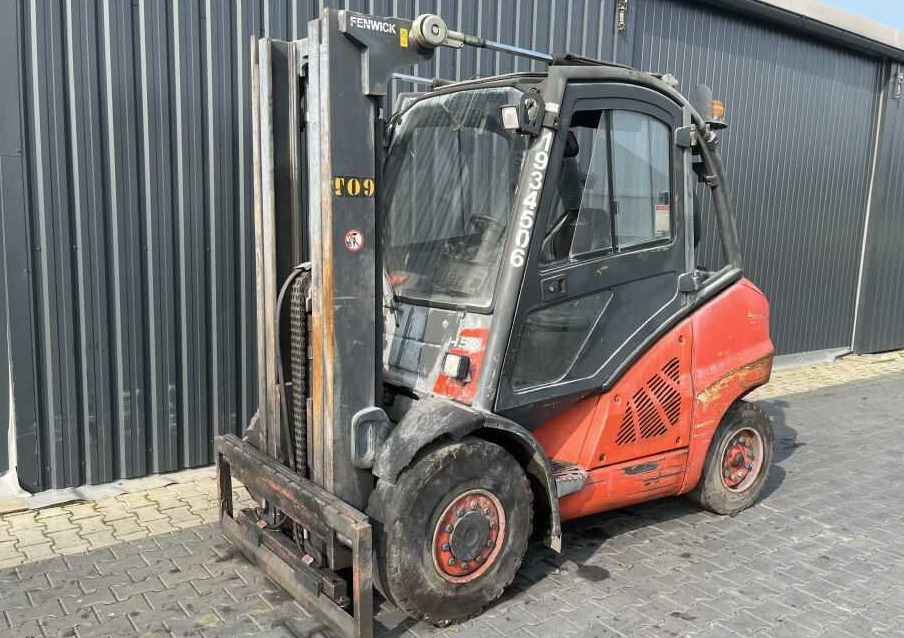 Linde H50D - Дизелов мотокар: снимка 1 Linde H50D - Дизелов мотокар: снимка 1